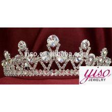 Joyas de lujo rhinestone coronas y tiaras